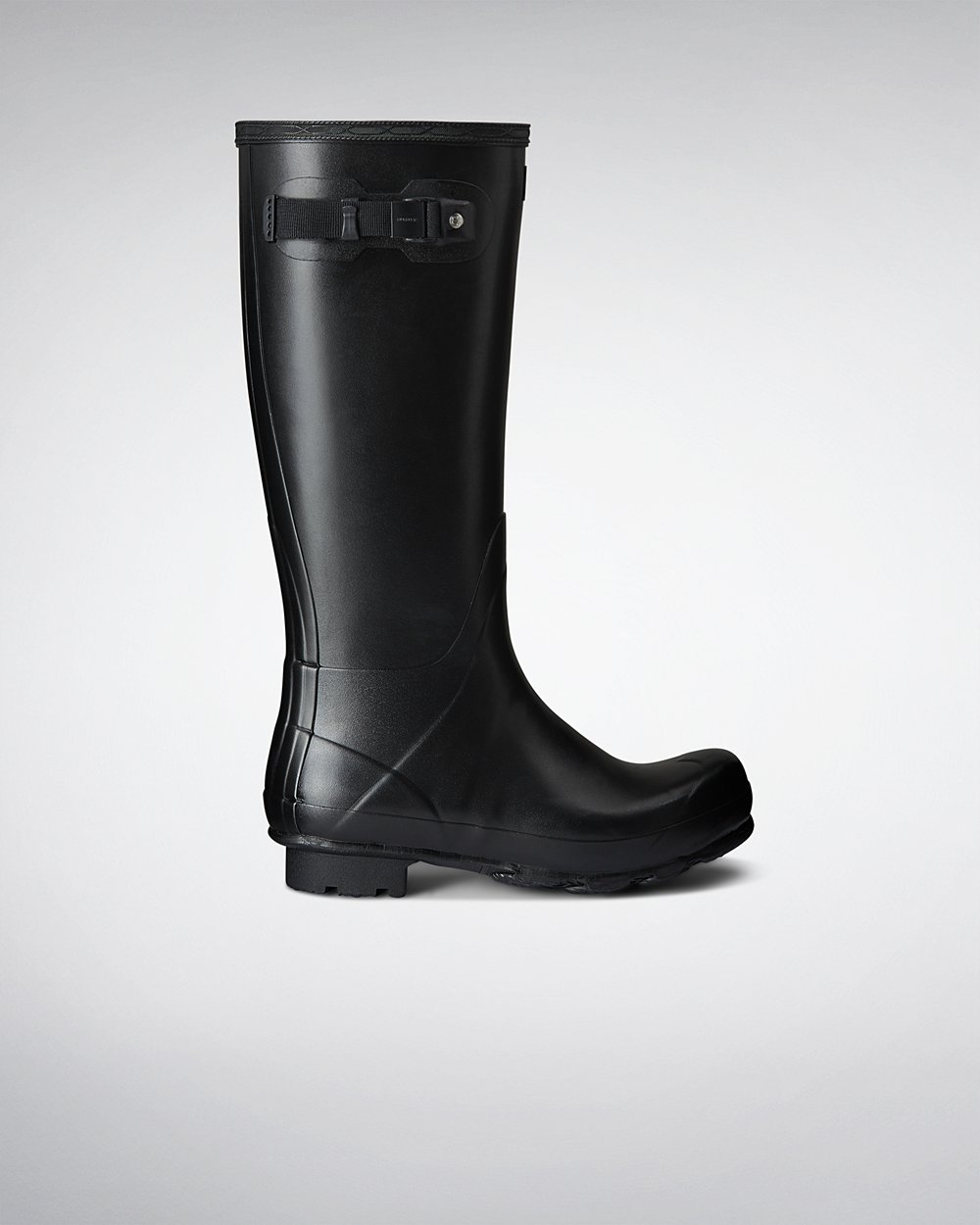 Hunter Hombre Norris Field - Botas de Lluvia Negras - 391-TPBWXU